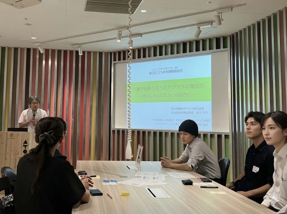 第7回 介護が必要となったケアマネの復活話の様子